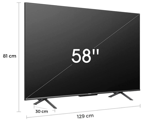 Alquiler Pantalla 58″